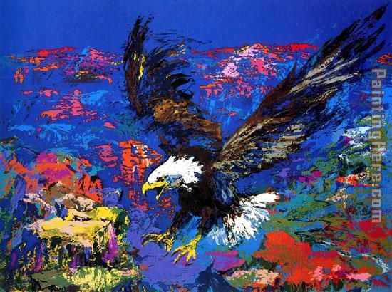 Leroy Neiman American Bald Eagle